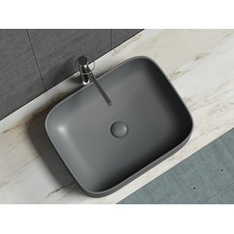 Раковина-чаша Ceramicanova Element 50 см CN6052MDH, тёмный антрацит матовый фото 