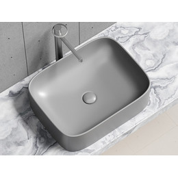 Раковина-чаша Ceramicanova Element 50 см CN6052MH, антрацит матовый фото 