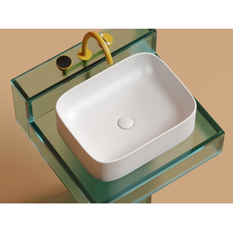 Раковина-чаша Ceramicanova Element 50 см CN6052MW, белый матовый фото 