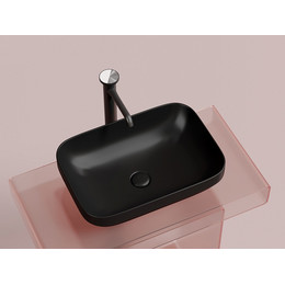Раковина-чаша Ceramicanova Element 50 см CN6055MB, чёрный матовый фото 