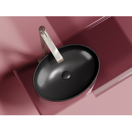 Раковина-чаша Ceramicanova Element 50 см CN6056MB, чёрный матовый фото 