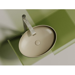 Раковина-чаша Ceramicanova Element 50 см CN6056MC, капучино матовый фото 