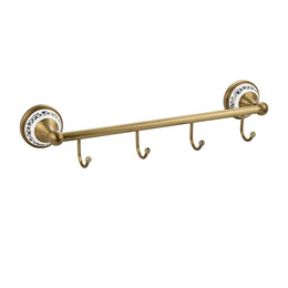 Набор крючков Brimix 94205, цвет бронза фото 