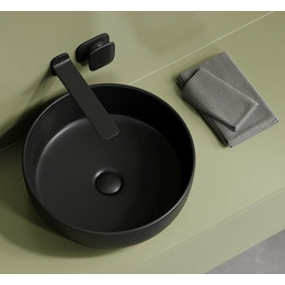 Раковина-чаша Ceramicanova Taycan 37 см CN12003MB, чёрный матовый фото 