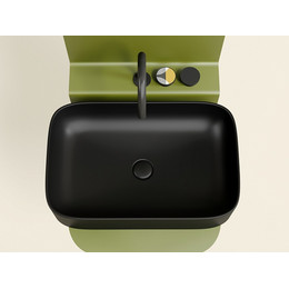 Раковина-чаша Ceramicanova Element 60 см CN6053MB, чёрный матовый фото 