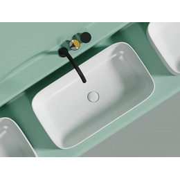 Раковина-чаша Ceramicanova Element 70 см CN6054MW, белый матовый фото 