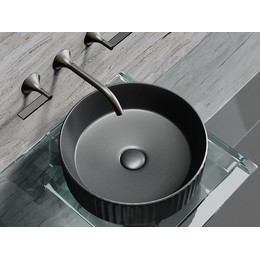 Раковина-чаша Ceramicanova Element 36 см CN6057MDH, тёмный антрацит матовый фото 