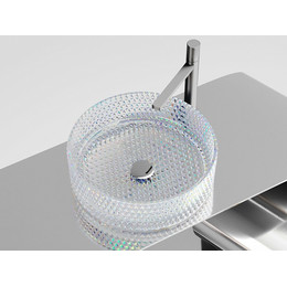 Раковина-чаша Ceramicanova Cristal 36 см CN6059, неон фото 