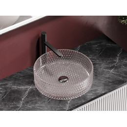 Раковина-чаша Ceramicanova Cristal 36 см CN6061, розовый фото 