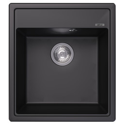 Кухонная мойка Abber Quarz AQ2901B, чёрный фото 