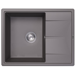 Кухонная мойка Abber Quarz AQ2903G, серый фото 