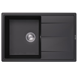 Кухонная мойка Abber Quarz AQ2904B, чёрный фото 
