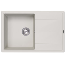 Кухонная мойка Abber Quarz AQ2904W, белый фото 