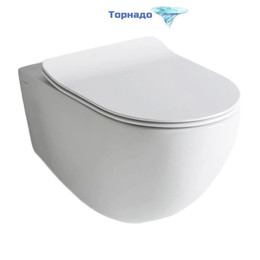 Унитаз подвесной безободковый ArtCeram File 2.0 FLV006 01 00 (Система смыва торнадо) фото 