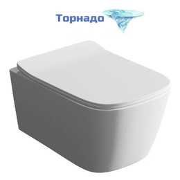 Унитаз подвесной безободковый ArtCeram A16 ASV006 01 00 (Система смыва торнадо) фото 