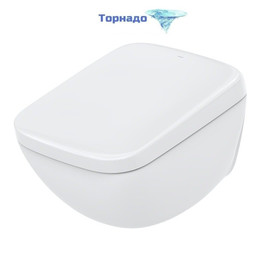 Инсталляция с подвесным унитазом комплект: TOTO Neorest WX2 с подвесным безободковым унитазом CW928PZY сиденье с дистанционным управлением, крепление, кнопка смыва (Система смыва торнадо) фото 