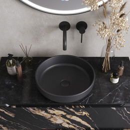 Раковина-чаша Cezares 40 см CZR-6595-GO, серый матовый фото 