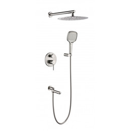 Душевая система для ванны Grocenberg GB5001NK, никель фото 