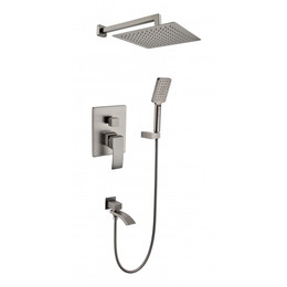 Душевая система для ванны Grocenberg GB5007BG, графит фото 