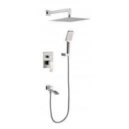 Душевая система для ванны Grocenberg GB5007NK, никель фото 