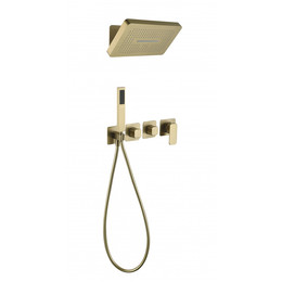 Душевая система для ванны Grocenberg GB5030MG, матовое золото фото 