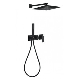 Душевая система для ванны Grocenberg GB5080BL, чёрный матовый фото 