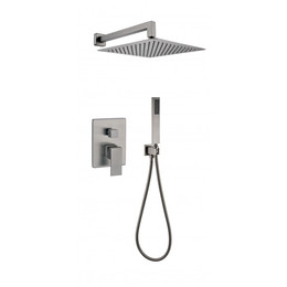 Душевая система для ванны Grocenberg GB5089BG-3, графит фото 