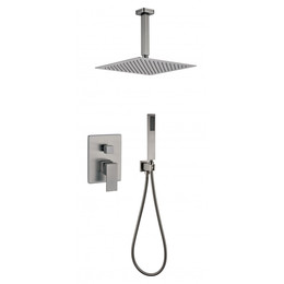 Душевая система для ванны Grocenberg GB5089BG-4, графит фото 