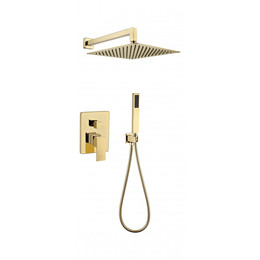 Душевая система для ванны Grocenberg GB5089GO-3, золото фото 