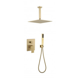 Душевая система для ванны Grocenberg GB5089MG-4, матовое золото фото 