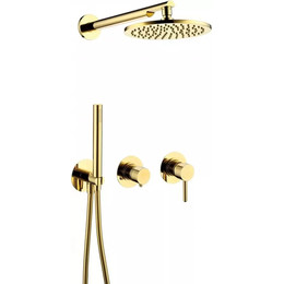 Душевая система для ванны Grocenberg GB5090GO, золото фото 