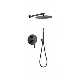 Душевая система для ванны Grocenberg GB5099BL-3, чёрный матовый фото 
