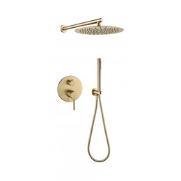 Душевая система для ванны Grocenberg GB5099MG-3, матовое золото фото 