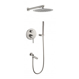 Душевая система для ванны Grocenberg GB5099NK-1, никель фото 