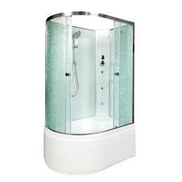 Гидробокс Avacan 110x80 см EM4511RNGM, хром/узор (безсиликоновая сборка) фото 