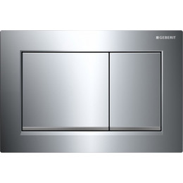 Смывная клавиша Geberit Omega30 115.080.KH.1 хром/хром матовый фото 