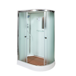 Душевая кабина Avacan 120x90 см D012SLEL, хром/матовое (безсиликоновая сборка) фото 