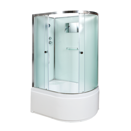 Душевая кабина Avacan 120x90 см D512L, хром/матовое (безсиликоновая сборка) фото 