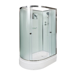 Душевая кабина Avacan 120x90 см D312R, хром/матовое (безсиликоновая сборка) фото 