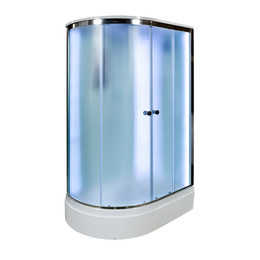 Душевая кабина Avacan 120x90 см D312SRLED, хром/матовое (безсиликоновая сборка) фото 