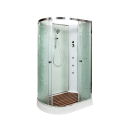 Гидробокс Avacan 120x90 см EM2012RNGM, хром/узор (безсиликоновая сборка) фото 