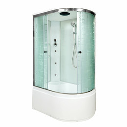 Гидробокс Avacan 120x90 см EM5012LGM, хром/узор (безсиликоновая сборка) фото 