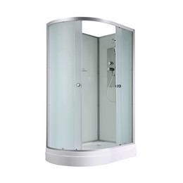 Душевая кабина Avacan 120x80 см D2012RN, хром/матовое (безсиликоновая сборка) фото 