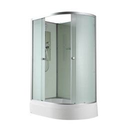 Душевая кабина Avacan 120x80 см D3012LN, хром/матовое (безсиликоновая сборка) фото 