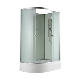 Душевая кабина Avacan 120x80 см D3012RN, хром/матовое (безсиликоновая сборка) фото 