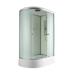 Душевая кабина Avacan 120x80 см D3012R, хром/матовое (безсиликоновая сборка) фото 