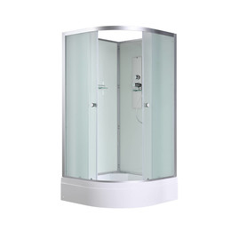 Душевая кабина Avacan 90x90 см D3090N, хром/матовое (безсиликоновая сборка) фото 