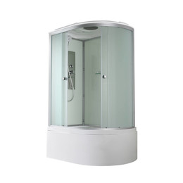 Душевая кабина Avacan 120x80 см D5012L, хром/матовое (безсиликоновая сборка) фото 