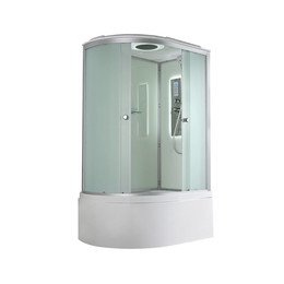 Гидробокс Avacan 120x80 см D5012RLED, хром/матовое (безсиликоновая сборка) фото 