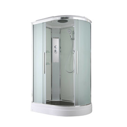 Душевая кабина Avacan 110x80 см EM2811L, хром/матовое (безсиликоновая сборка) фото 